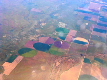 Aerial View Of Agricultural Land